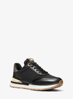Sneaker Nova aus Leder und Nylon