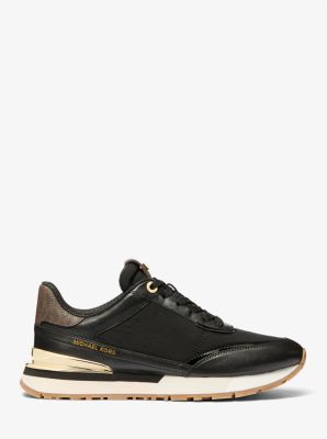 Sneaker Nova aus Leder und Nylon
