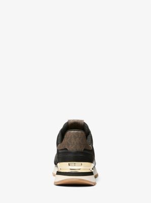 Sneaker Nova aus Leder und Nylon