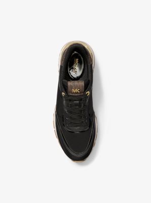 Sneaker Nova aus Leder und Nylon