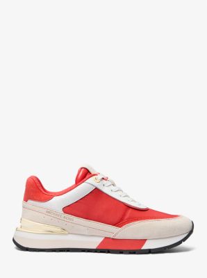 Sneaker Nova aus Leder und Nylon