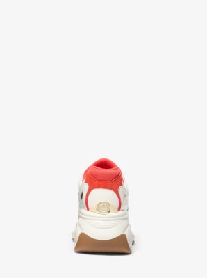 Zuma Two-Tone Leather and Suede Trainer image number 0