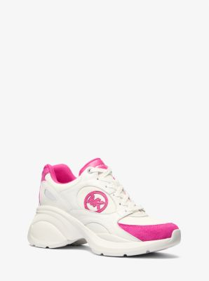 Zuma Two-Tone Leather and Suede Trainer image number 0