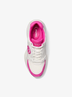 Zuma Two-Tone Leather and Suede Trainer image number 3
