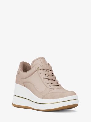 MK Sneaker Emmy Aus Leder - Rosa