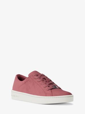 Michael Kors Keaton Suede Sneaker In Purple