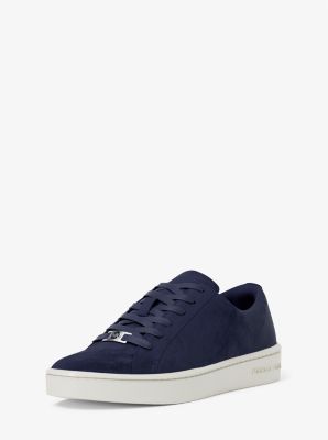 Keaton Suede Sneaker in DRESS BLUES | Michael Kors