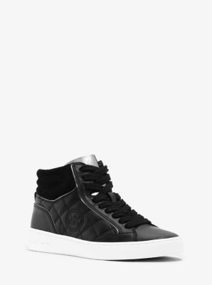 Paige Leather High-Top Sneaker 