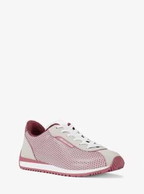 MK Sneaker Rhodes Aus Materialmix - Rosa