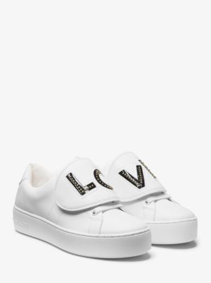 Leighton Leather Sneakers | Michael Kors