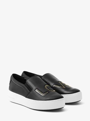 Michael kors trent on sale embellished slip on