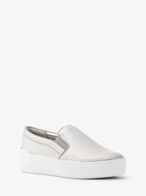 michael kors iridescent sneakers