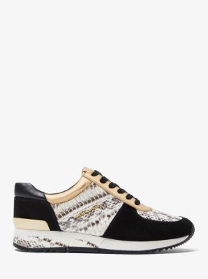 Michael kors snakeskin hot sale trainers