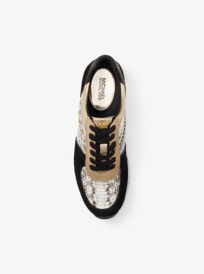 Michael kors shop snakeskin trainers