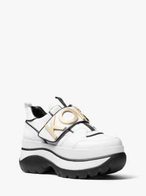 michael kors platform trainers