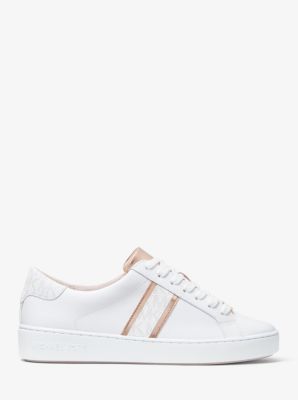 Michael kors irving stripe on sale trainers