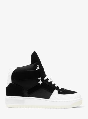 jaden suede sneaker michael kors