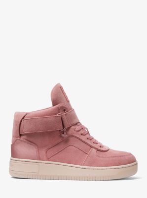 jaden suede sneaker michael kors