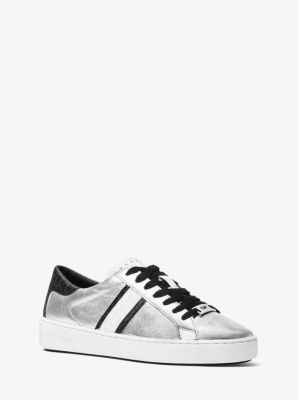 Keaton logo and store brushstroke stripe sneaker