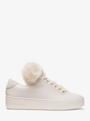 Mindy Faux Fur and Leather Sneaker image number 1