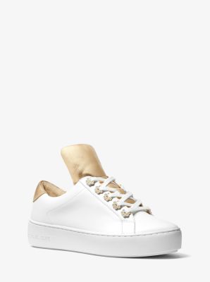 michael kors flower sneakers