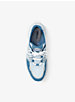 Olympia Canvas and Tri-Color Leather Trainer image number 2