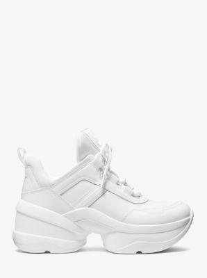 Michael kors olympia sneakers white new arrivals