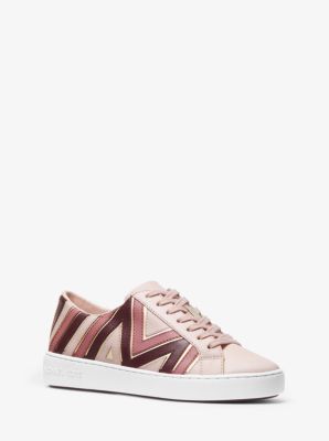 Whitney Tri-Color Leather Sneaker 