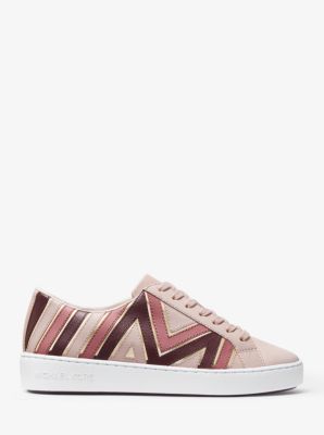 michael michael kors whitney leather sneaker