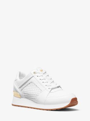 michael kors leather trainers