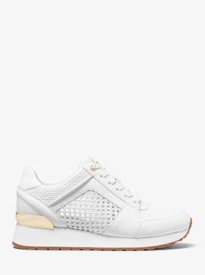 billie leather trainer