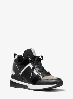 Georgie Mixed-Media Trainer