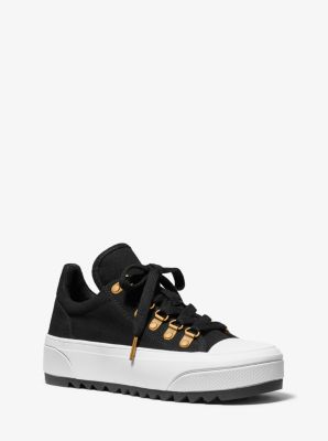 michael kors canvas sneakers