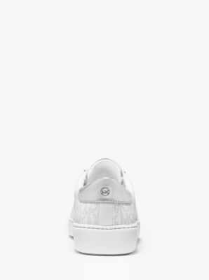 Irving leather and on sale logo stripe sneaker