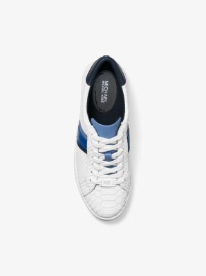 michael kors irving leather sneaker