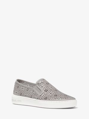 Kane Perforated Leather Slip-On Sneaker 