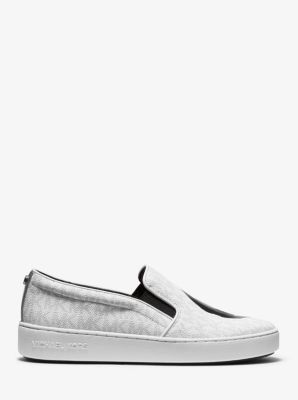 Keaton Printed Logo Slip-On Sneaker | Michael Kors