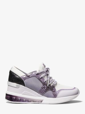 liv extreme mesh and leather trainer