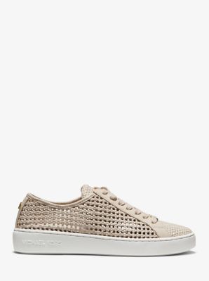 michael kors olivia woven sneaker