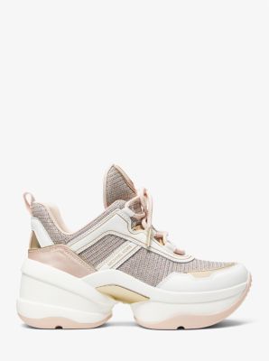 michael kors chain mesh sneaker