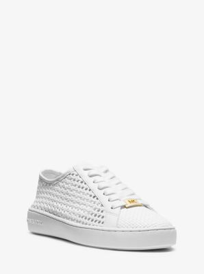 michael kors woven sneakers