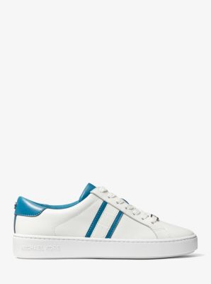 Irving Striped Leather Trainer