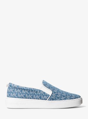 Espadrille mocassin Keaton en jacquard &agrave; logo