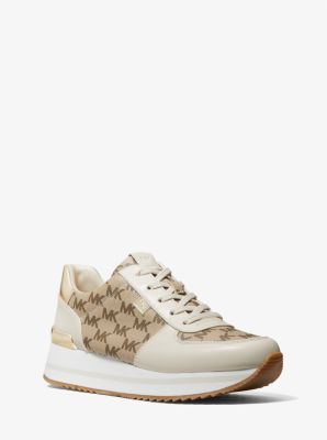 Michael Kors Womens Monique Knit Trainer