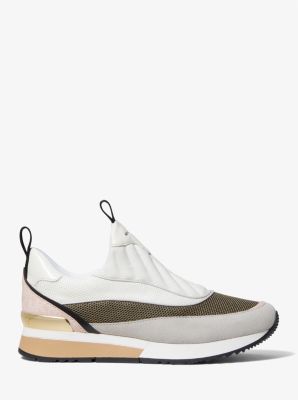 Michael kors allie store trainer sneakers olive