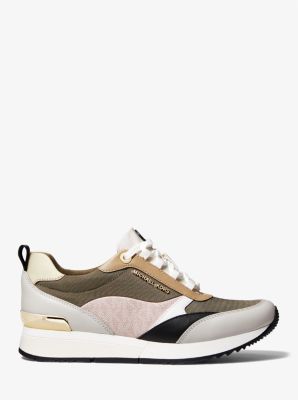 Allie Stride Mixed Media Trainer Michael Kors Canada