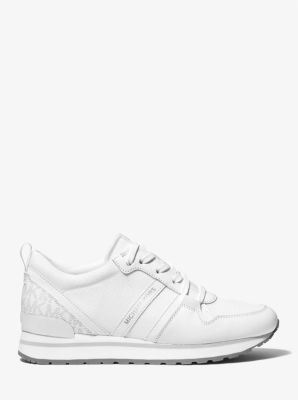 Dash Logo and Mesh Trainer in BRIGHT WHT | Michael Kors
