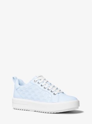 Michael Michael Kors Women's Emmett Embellished Lace Up Low Top Sneakers