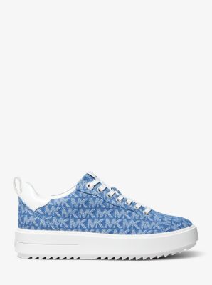 Michael kors hot sale denim sneakers