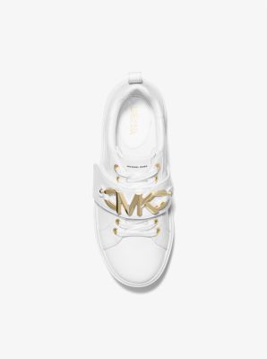 Emmett Logo Embellished Leather Sneaker